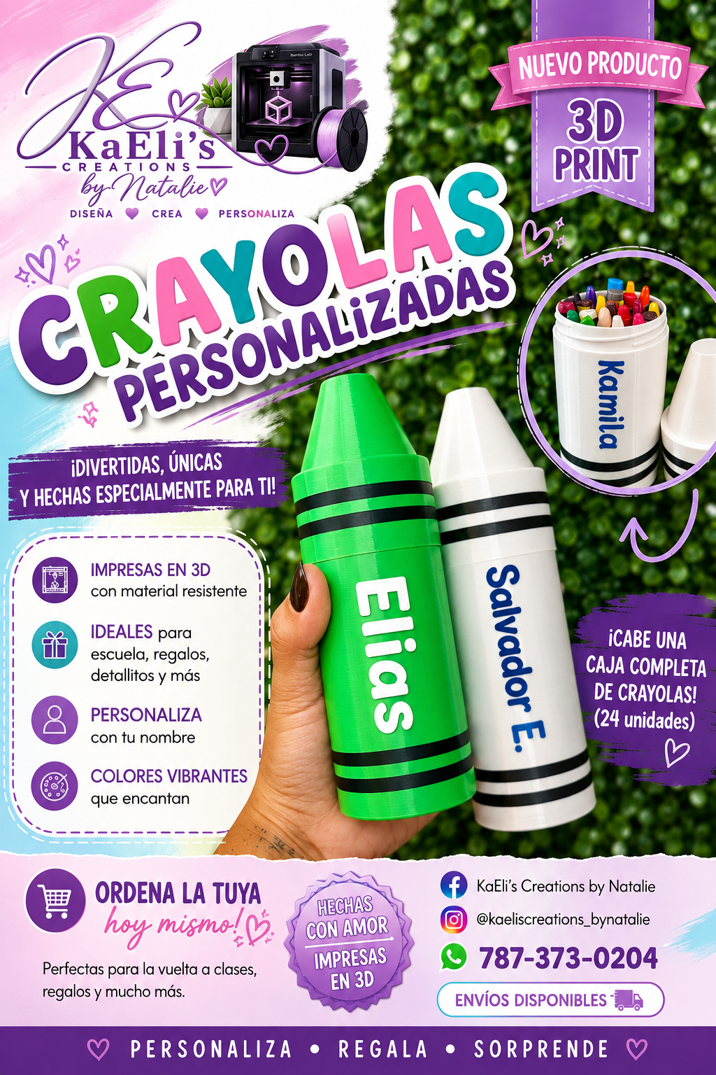 Crayolas Personalizadas